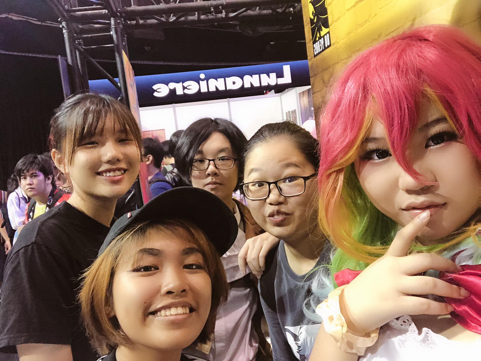 Cosplay festival with friends and classmate image