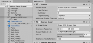 A picture showing the canvas scaler settings.